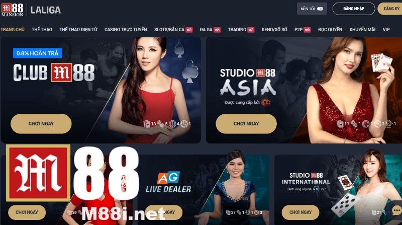 Casino Trực Tuyến M88